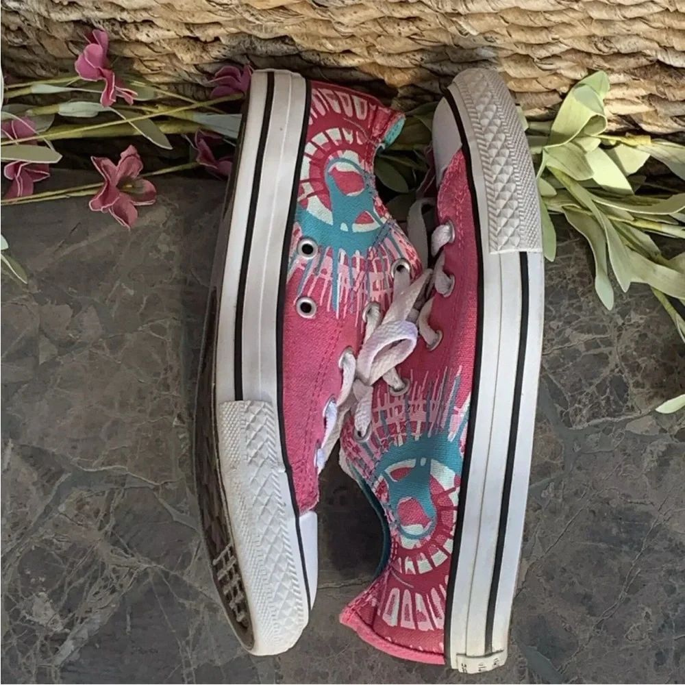 Converse Chuck Taylor All Star Paint Splatter Sneaker 647625F Juniors Size 3Y